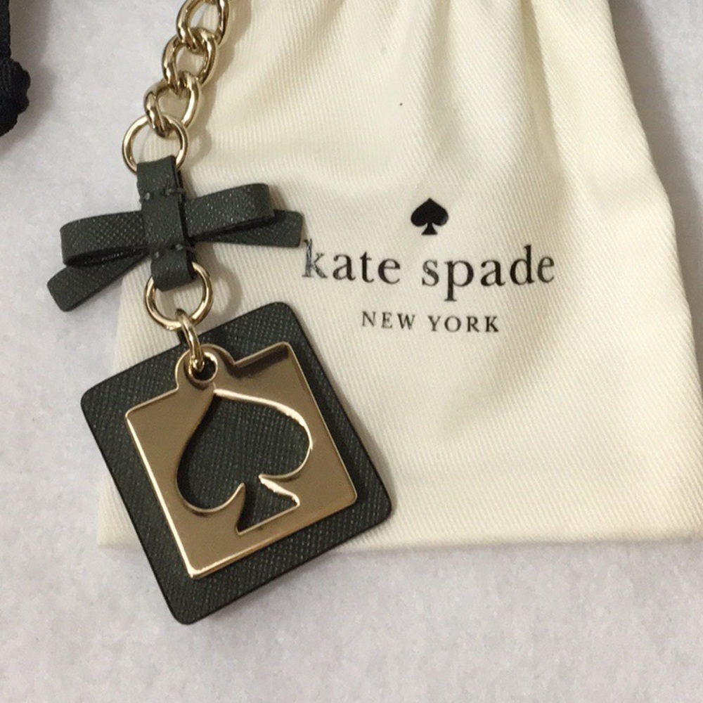 KATE SPADE LEATHER KEYRING BAG ACCESSORY 2018 NWT - Picture 8 of 8